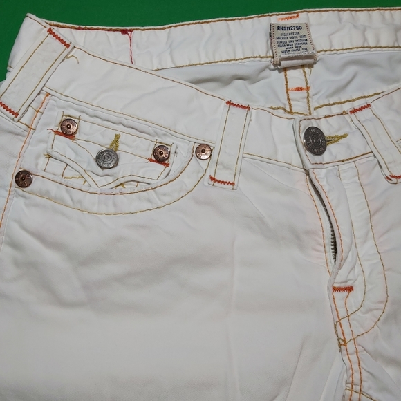 True Religion Joey White Jeans - Picture 8 of 11